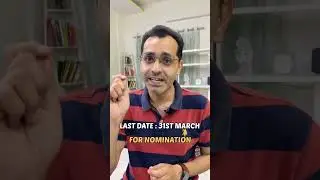 Nomination is compulsory in Mutual Funds and Demat A/C #investing #finance