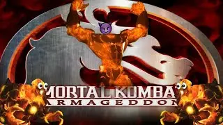 This fighter is busted!!! Mortal Kombat Armageddon | Blaze | Arcade ladder