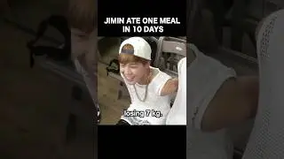 Jimin Lost 7kg in 10 Days 😱