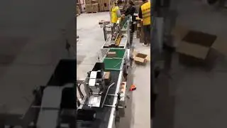 E-commerce warehouse packaging #ecommerce #packaging #tape #carton label  #cosmetic