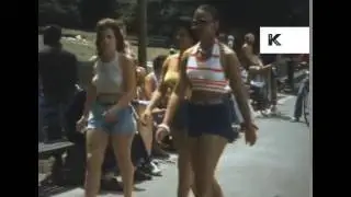 1976 New York, Summer in Central Park, Rare Super 8 Home Movies