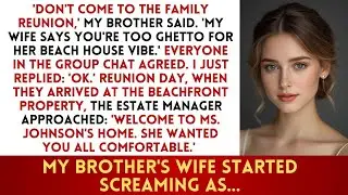 Brother Said “Don’t Come to the Reunion—You’re Too Ghetto,” Until He Met the Property Owner