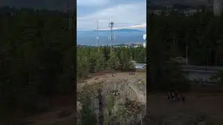 🚁🌊 Nanaimo cliffs from above &mdash; youtubeshorts music #slowedandreverb #youtubeshorts