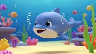 Minecraft Tiny Dolphin Lost the Bubble Ring | Kids Songs & Toddler Rhymes