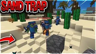 Hidden Sand Fall Trap... | Minecraft HCF