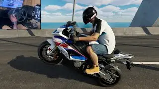 BMW S1000RR - The Crew Motorfest Gameplay | Thrustmaster T300RS Steering Wheel
