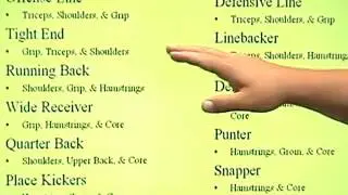 WN 08334 - Position Specific Football Strength Training - Preview