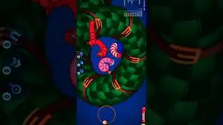 worm szone 🐍 magic gameplay 😎 #423 #shorts #wormszone #snakegame #slithersnake