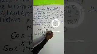 #maths KCSE 2019 mixtures #maths #education #exam #exam 