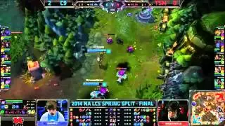 Cloud 9 vs Team SoloMid | Game 3 - FINAL | 2014 NA LCS Spring Split Playoffs [HQ]