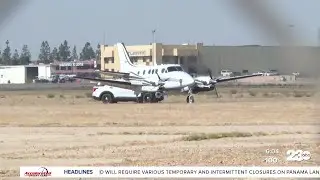 Plane makes emergency landing at Meadows Field, pilot had medical issue