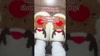 Cozy Christmas Slippers for Under $8! #christmasslippers #cuteslippers