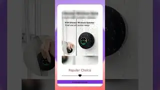 Mini Bluetooth Speaker Shower Subwoofer Waterproof Handsfree Loudspeaker With Suction Cup Mic For...