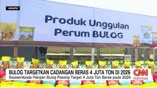 Bulog Targetkan Cadangan Beras 4 Juta Ton di 2026