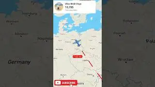 india to Germany flight Route ❤️ #shortsvideo #short #shorts #shortsfeed #travelshort #viralshor