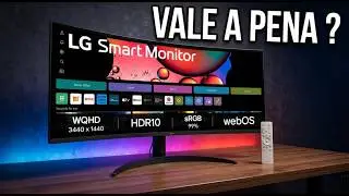Monitor LG MyView Smart 34'' VALE A PENA ? Monitor Curvo WQHD + WebOS &eacute; Tudo Isso ?