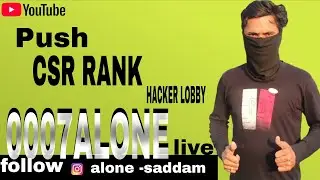 new  Csr  push grandmaster 0007alone live #freefire# sudipsarkar#shorst#classyfflive#badge99