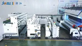Jwell Machinery cast film production line smoothly boot 浙江金纬机械流延膜生产线顺利开机