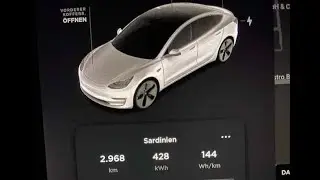 Langstrecke Model 3 Sr+ (Sardinien) - Vor und Nachteile -Lademöglichkeiten-Landschaft-