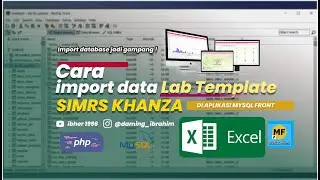 Tutorial Import data Item Lab atau Template Lab SIMRS KHANZA | pake excel