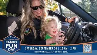 Family Fun Day with Tigard Police & Public Works 2025