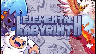Elemental Labyrinth - A Tower Defense Game with Path Building & Tower Fusion