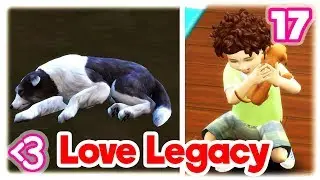 POOR PUPPY // LOVE LEGACY GEN 3 #17 (Let's Play the Sims 4)