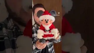 Только что распаковал милейшего винтажного Санты Микки #винтажноерождество #дисней #спасатели