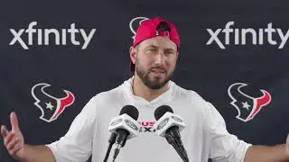 Nick Caley Texans Media Availability | Full August 1 Q&A