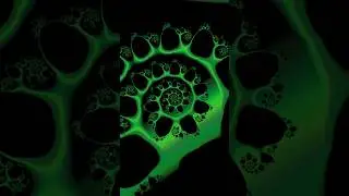 Infinite spiral plant fractal #fractal #infinite #plant #spiral #zoom #fractalzoom #art #shorts