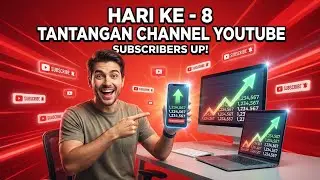 Menambah susbcriber youtube secara instan di hari ke-8