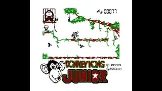 Donkey Kong Junior [Videoton TV-Computer Longplay] (2019) Kiss K&aacute;roly