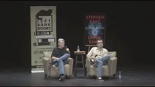 Stephen and Owen King at Lindenwood University