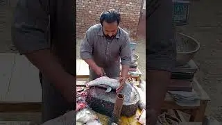 Fish Cutting Vlog: Advanced Rohu Fry Cutting Techniques for Delicious Recipes!