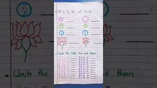 UKG Maths Half Yearly Exam Question Paper/ UKG Exam Paper Worksheet/ Math Worksheet #ukg #mathpaper