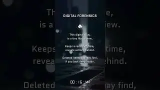 Crack the Riddle - Digital Forensics 0x01 #cybersecurity #riddles #riddle #hacker #trending #news