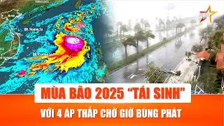 T&agrave;n dư b&atilde;o Jerry chưa tan, Đại T&acirc;y Dương lại s&ocirc;i sục với  4 v&ugrave;ng &aacute;p thấp mới | TTVH