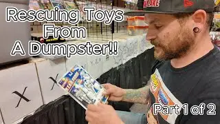 Dumpster Diving To Save Vintage Toys! - Part 1