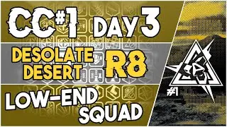 【明日方舟/Arknights】[CC#1 Day 3 - Desolate Desert Risk 8] - Low End Squad - Arknights Strategy