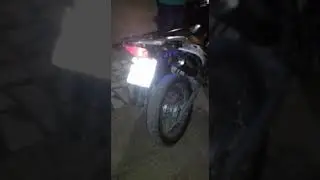 Bros 150 com escape fortuna