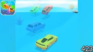 Shape Shifting Game - Satisfying Gameplay - Levels  852-854 - Ep.423🚶🚁🚤🏍️🚲🚗🚂🔥