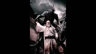 Gandalf Fall Into White city If Aragorn Never Arrive To Battle#lordoftherings #ringofpower #gandalf