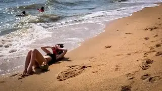 Pattaya, Thailand 🇹🇭 4K Beach walk. Virtual Jomtien Beach Walking Tour (2023) p.7