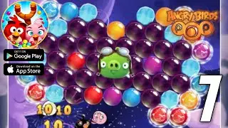 Angry Birds POP | Gameplay Walkthrough - Part 7 | (iOS & Android) | DKIceGamerz