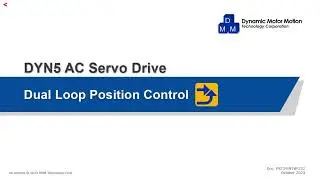 Dual-Loop Servo Position Control