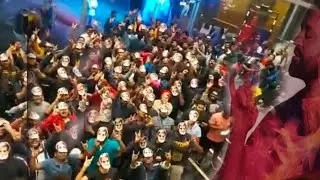 Baba FDFS celebration at Rohini silver screen|Superstar entry விசில் மழை|Baba re relese