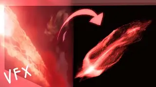 Scarlet Witch VFX effect Blast | Black screen