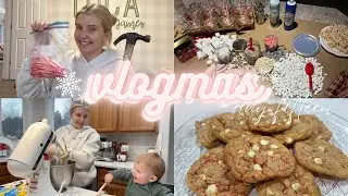 baking with my toddler, girls night, & day 2 of nap transition (vlogmas day 15)