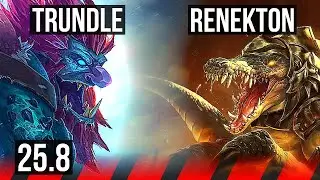 TRUNDLE vs RENEKTON (TOP) | KR Master | 25.8