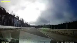 Banff to Radium Hot Spring (Timelapse Video)